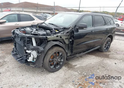 2023 Dodge Durango Gt Plus Awd z USA, uszkodzony, nr VIN 1C4RDJDG3PC584377